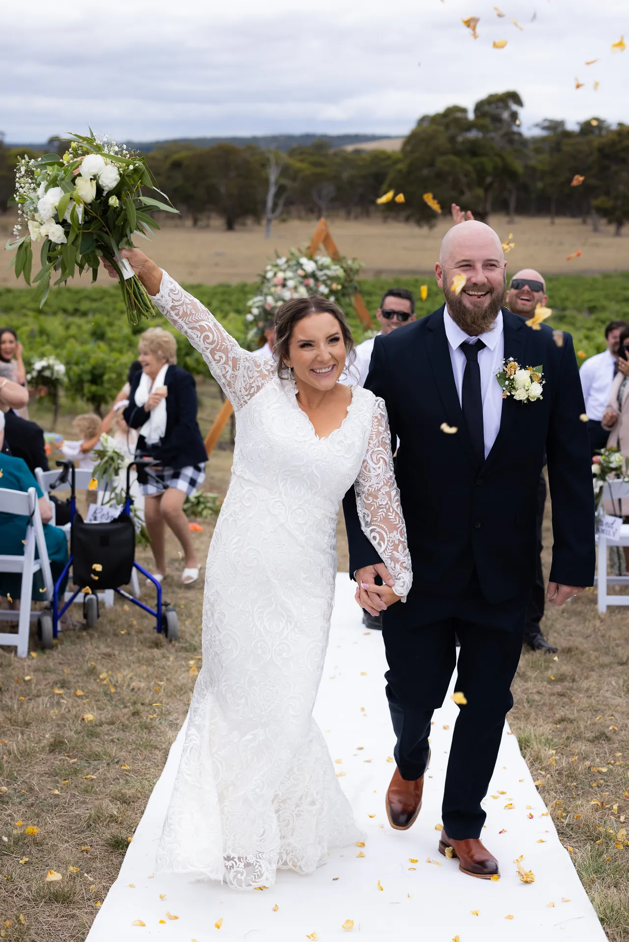 Sarah & Lee, wedding photograph 68