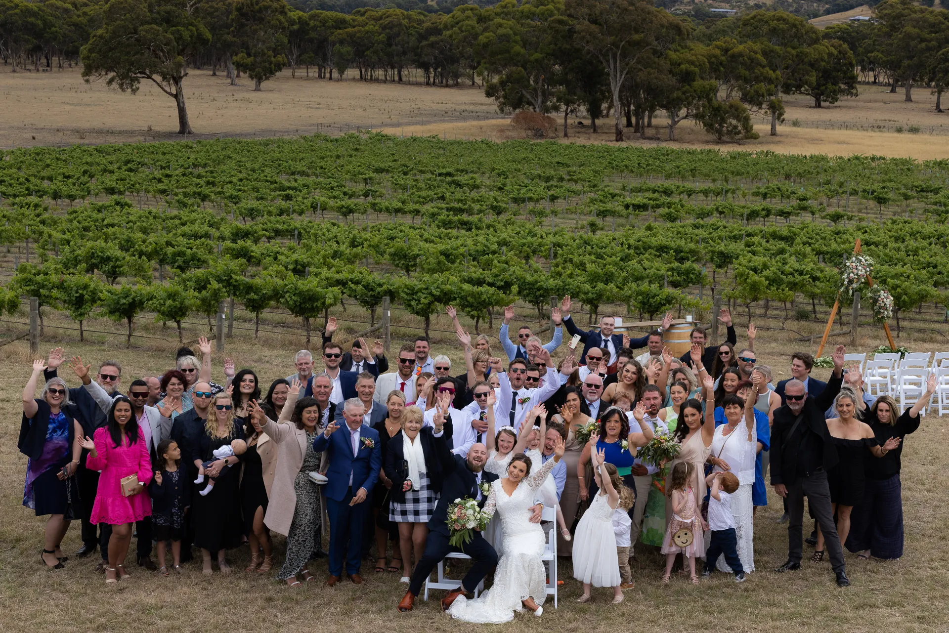 Sarah & Lee, wedding photograph 69