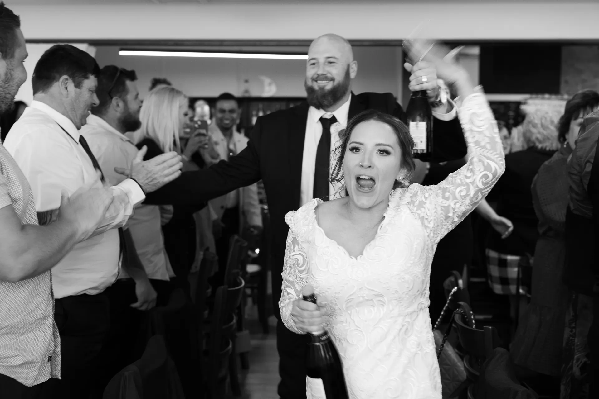 Sarah & Lee, wedding photograph 84