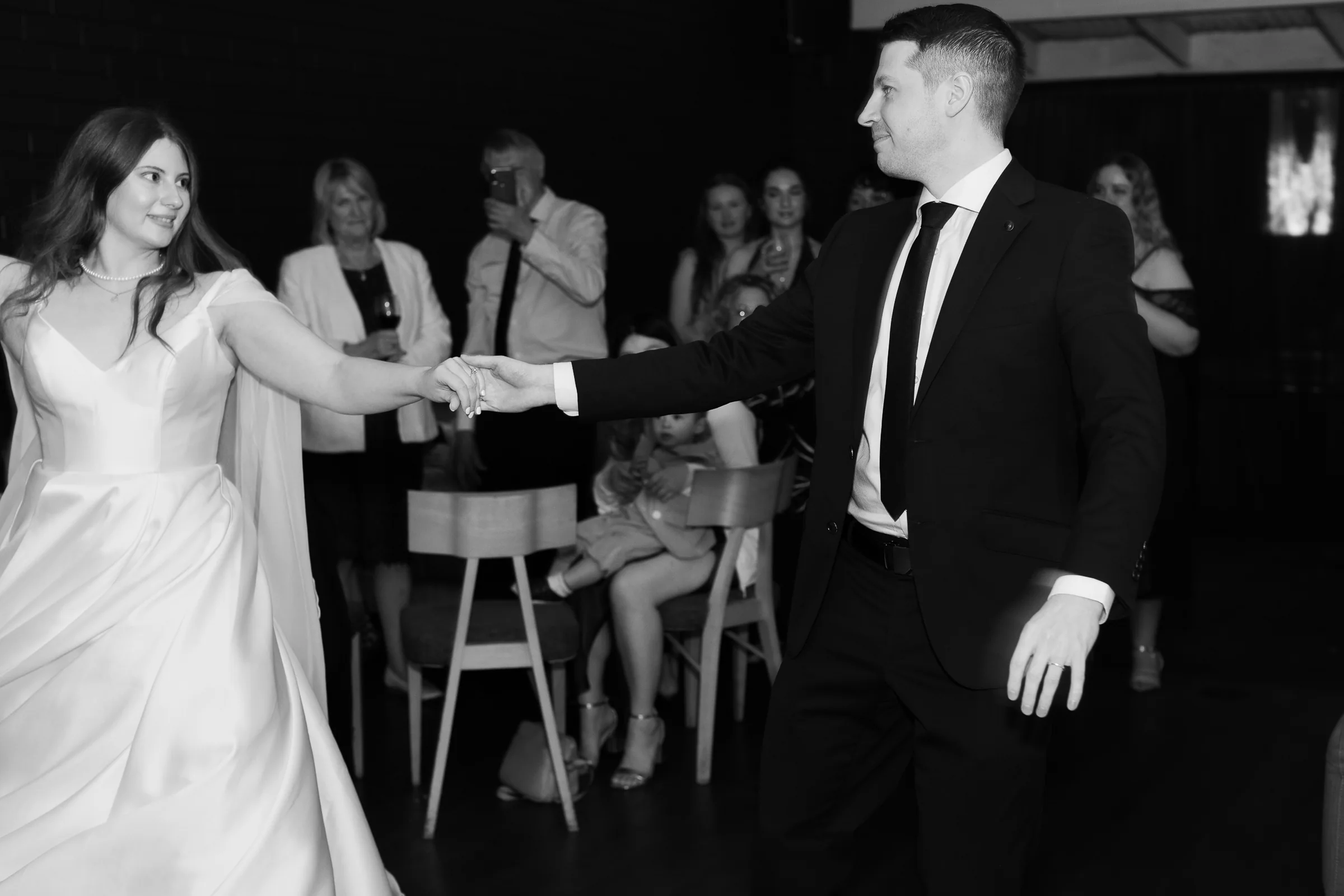 Julie & Aidan, wedding photograph 122