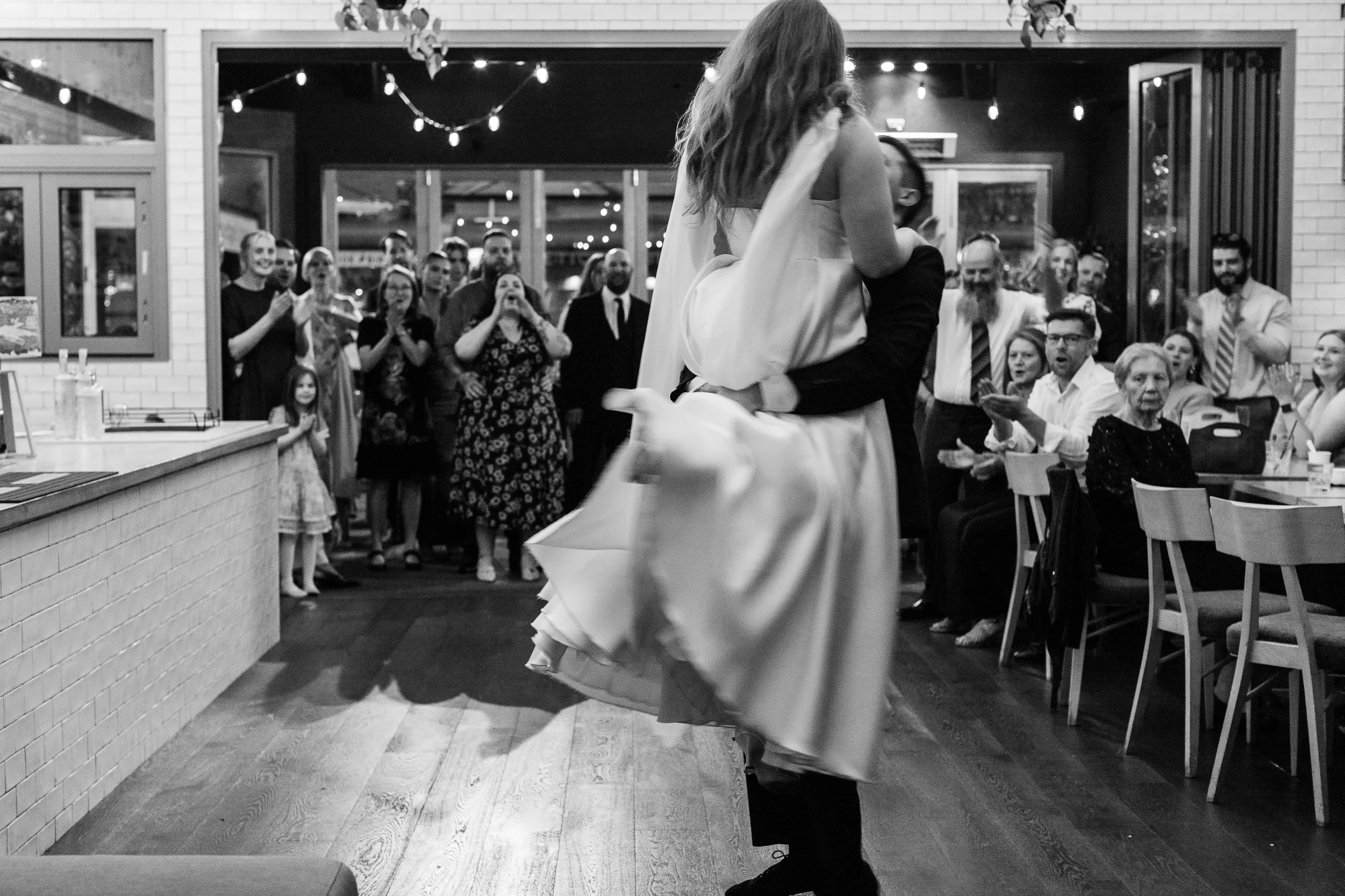 Julie & Aidan, wedding photograph 124