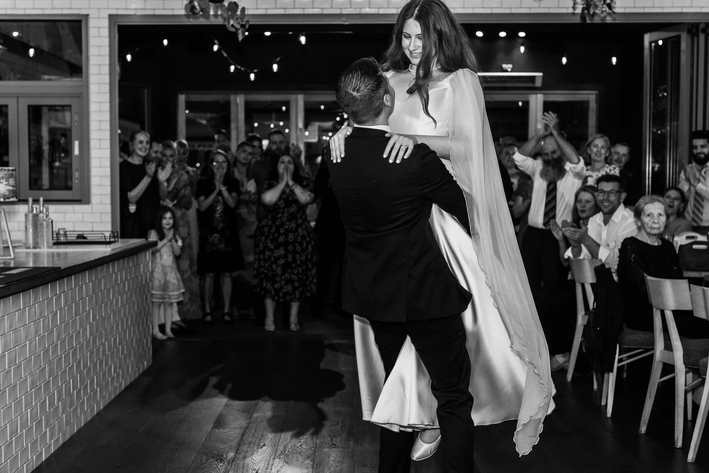Julie & Aidan, wedding photograph 125