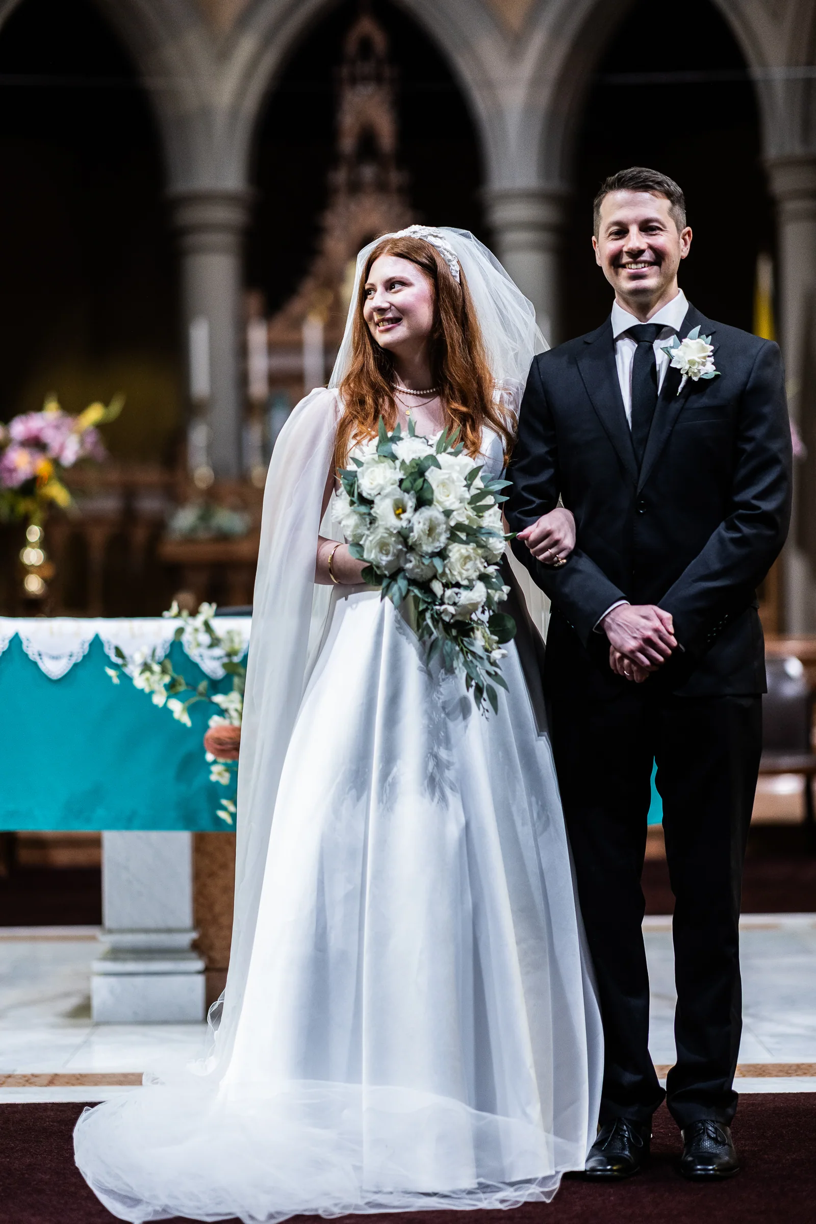 Julie & Aidan, wedding photograph 61