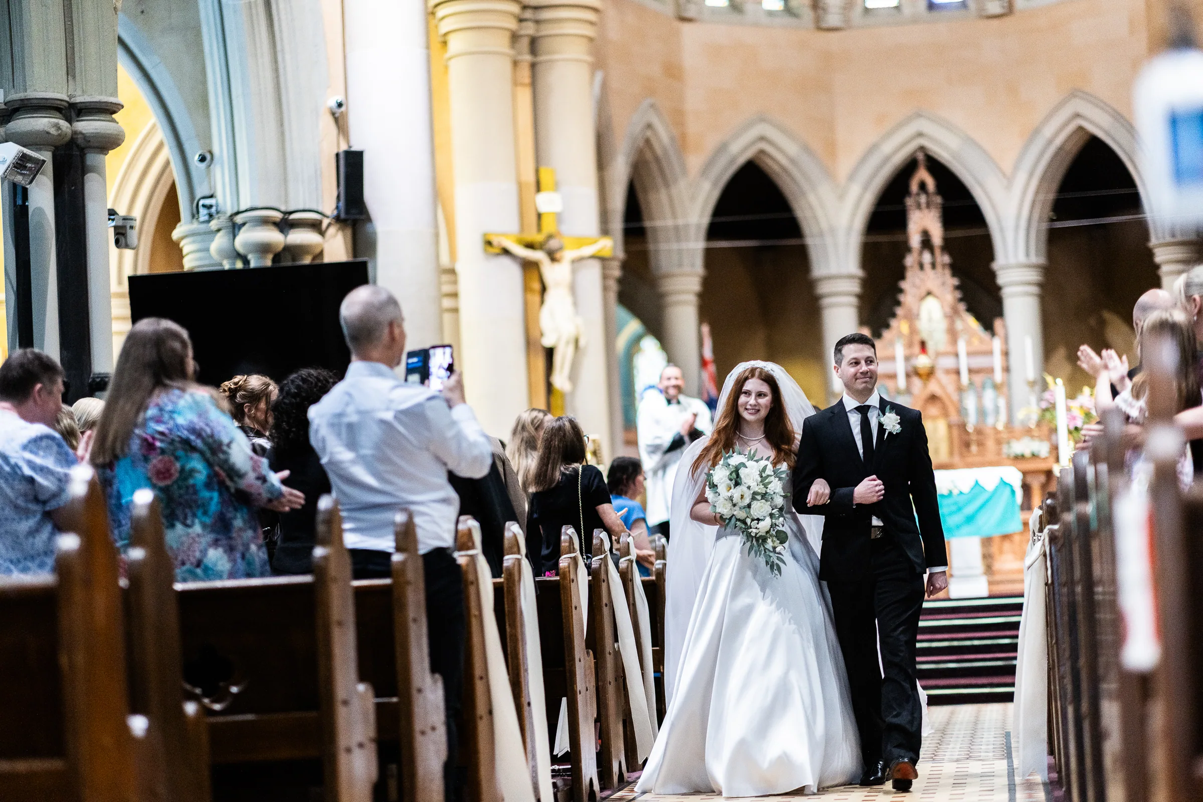 Julie & Aidan, wedding photograph 63
